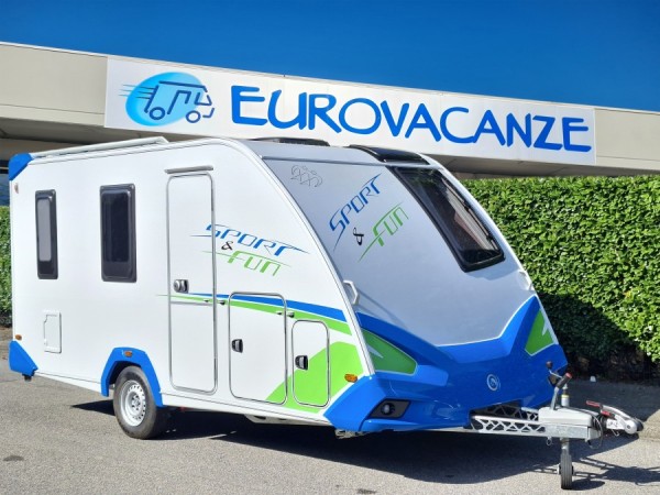 KNAUS SPORT &amp; FUN – Completa di Movimentatore Elettrico